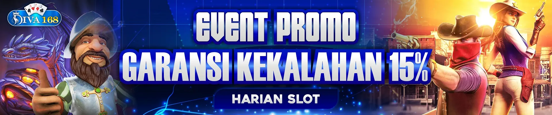EVENT PROMO GARANSI KEKALAHAN HARIAN 15%